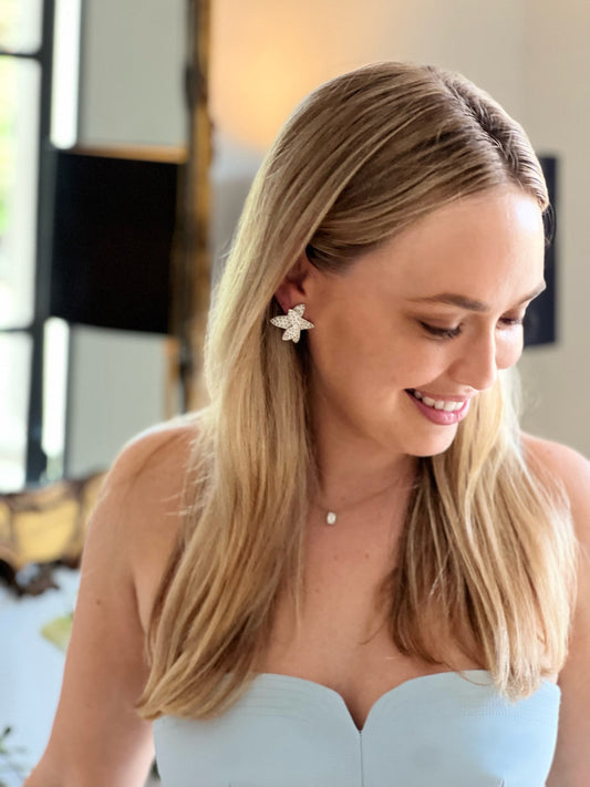 Chambers Stud Earring Blonde