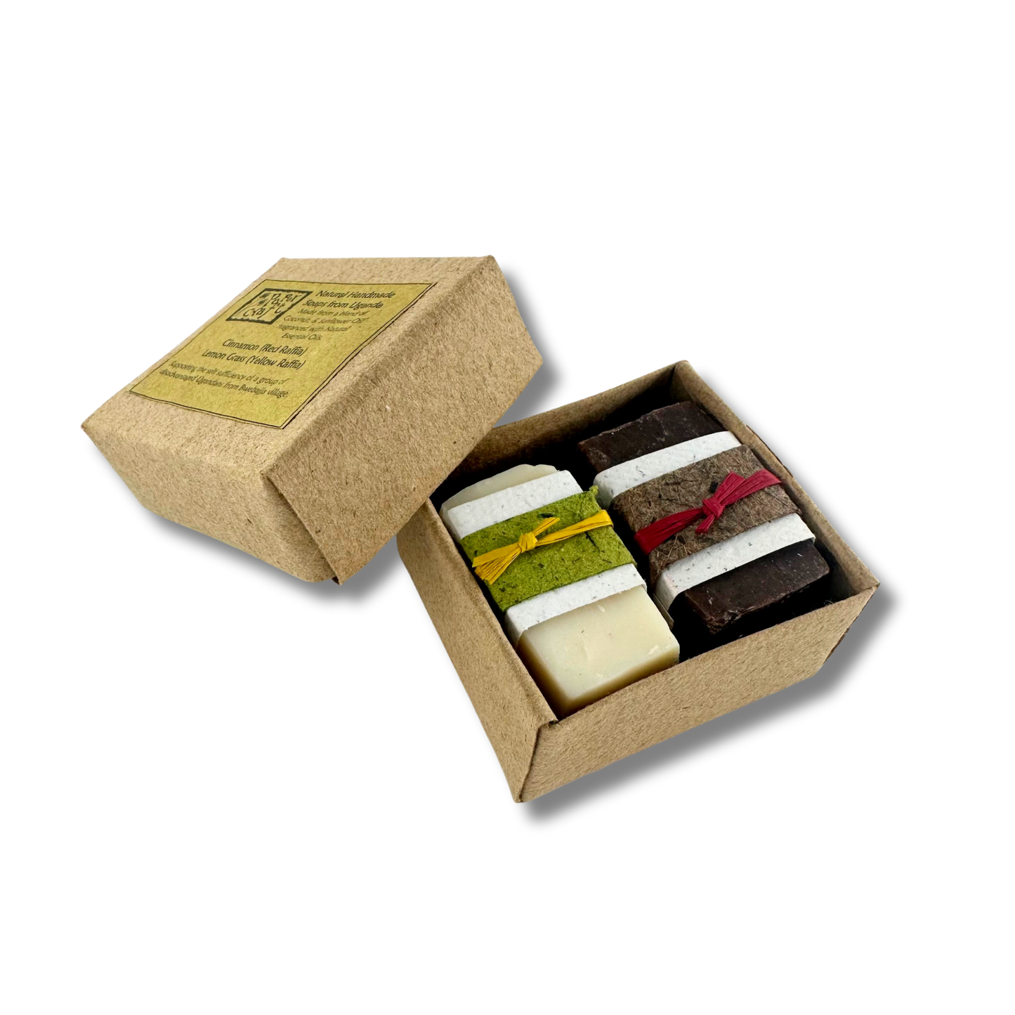 Natural Handmade Soap - Set of 2