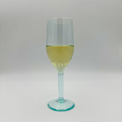 Recycled White Wine Glass