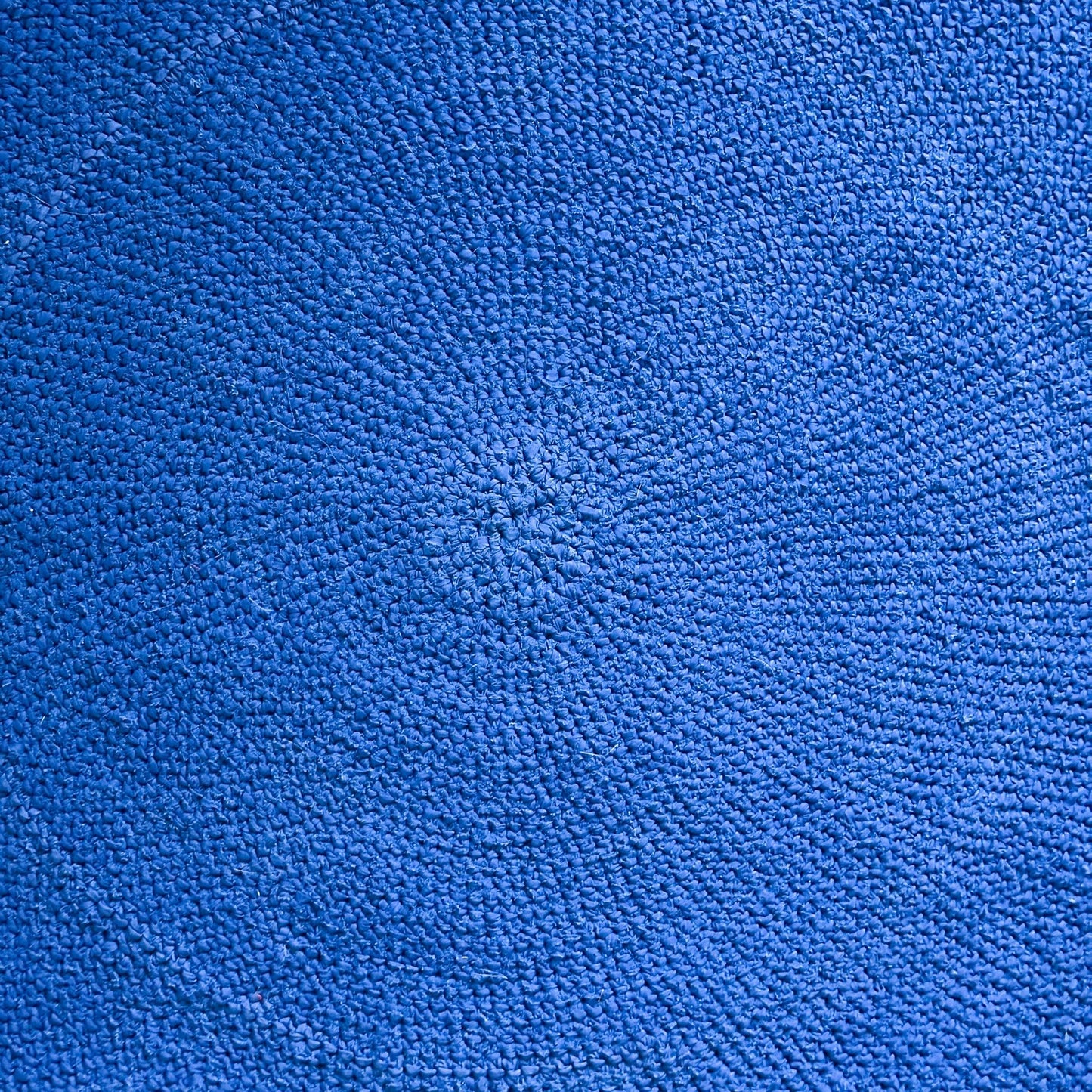 Close-up of blue textured fabric