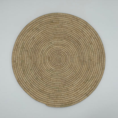 Handwoven placemats - natural color